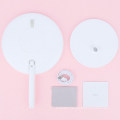 desktop makeup led mirror bedroom round shape